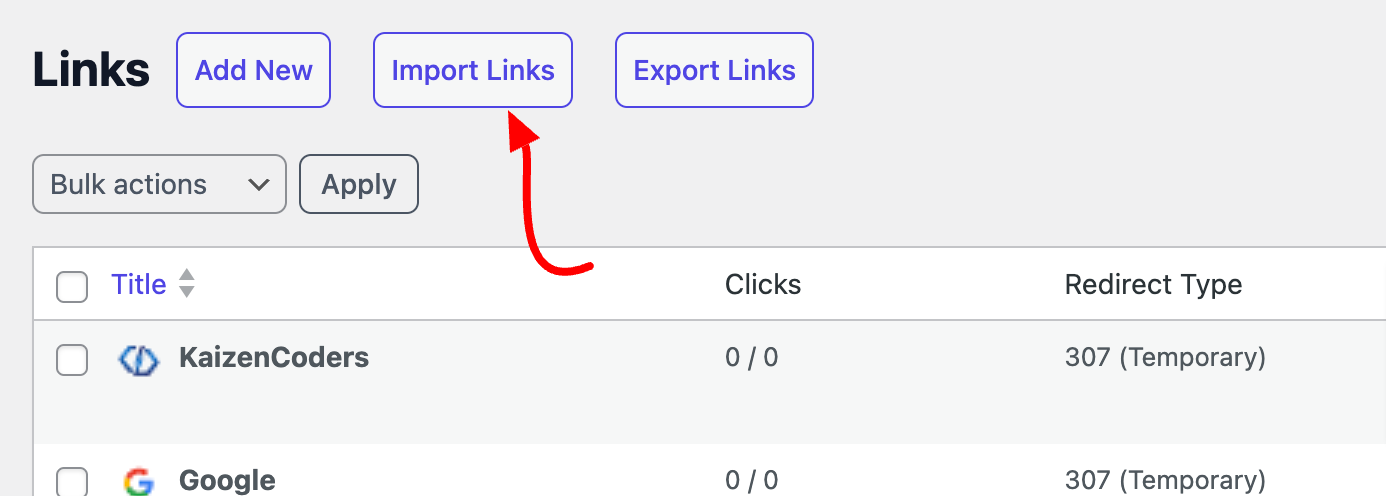 Import CSV